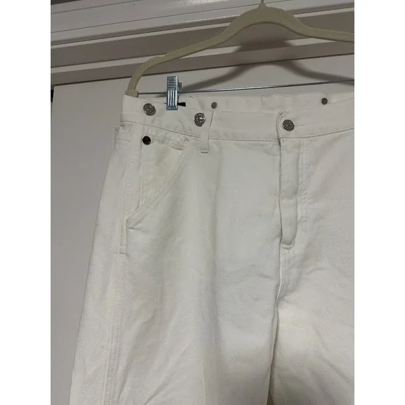 Gucci, Mens Straight Leg Jeans, White, Size 52 - Picture 2 of 10
